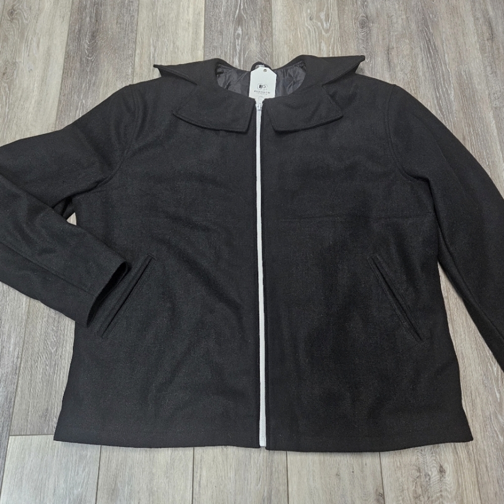 Paragon Black Full Zip Winter Jacket Coat Women's 3XL Classic Gorpcore Outdoors